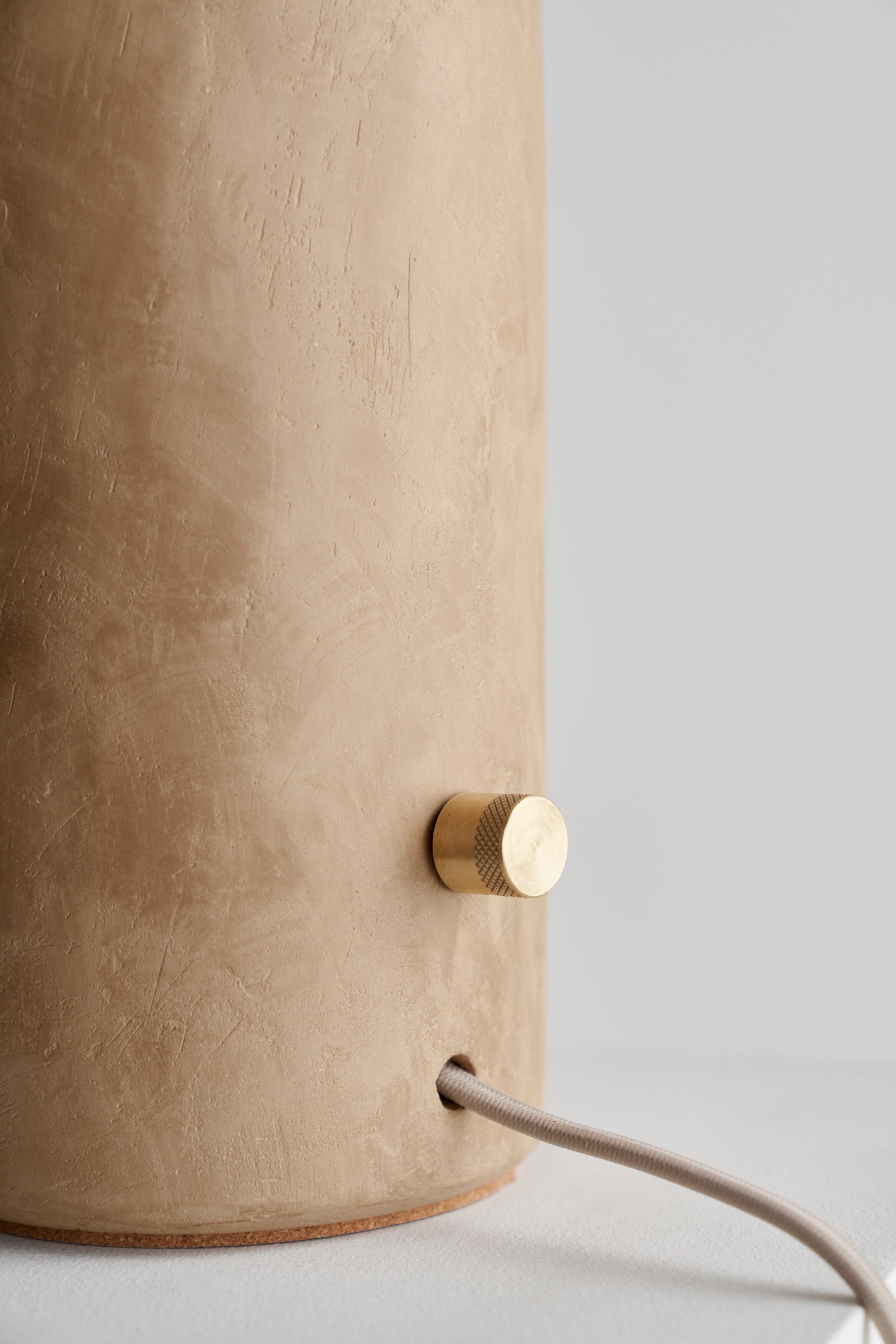 Tera Lamp Lime Plaster - Ceramicah