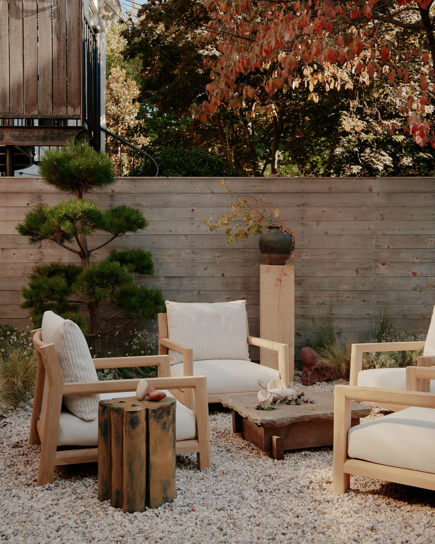 The One Area of Athena’s Brooklyn Home You’ve Never Seen: The Garden!