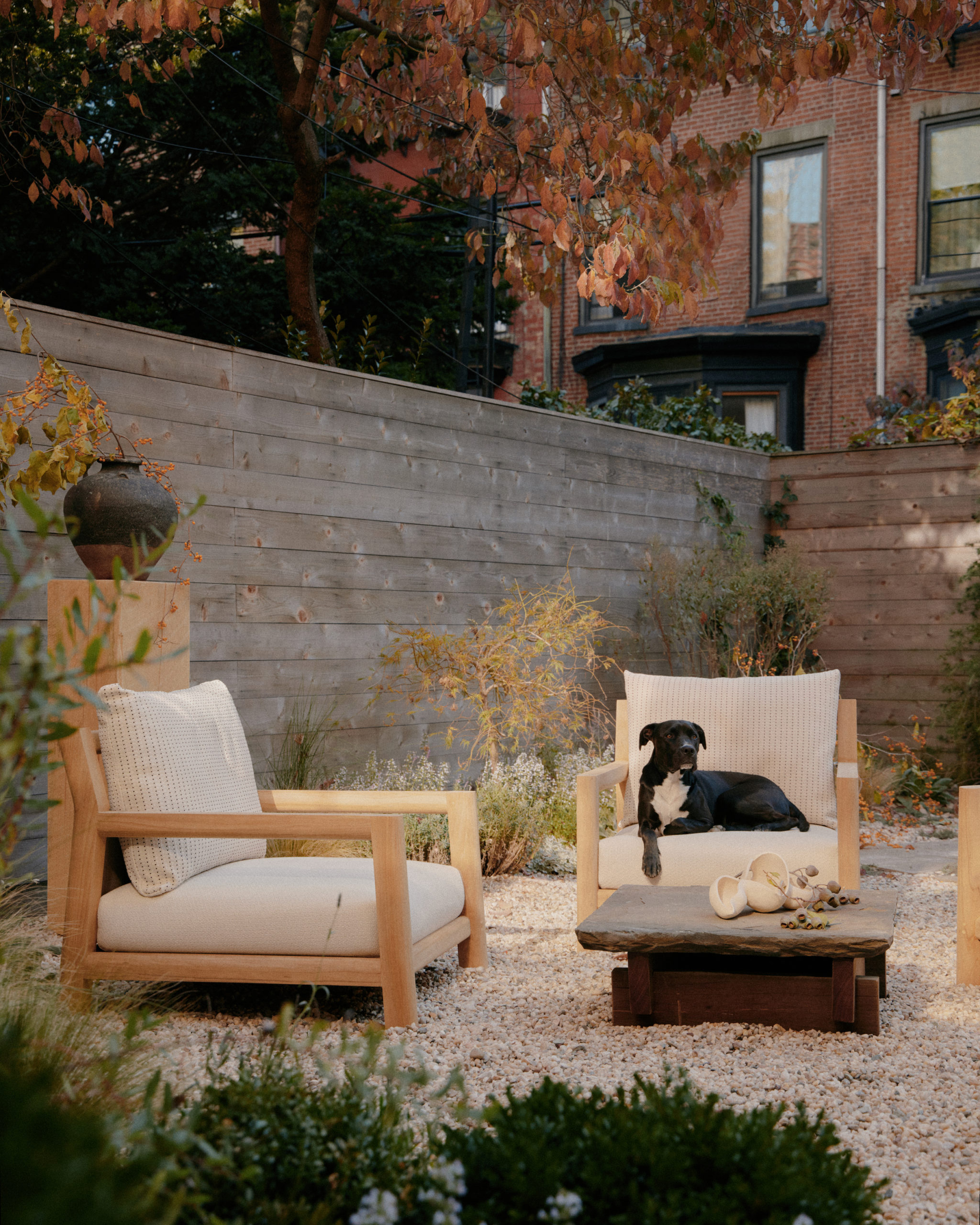 The One Area of Athena’s Brooklyn Home You’ve Never Seen: The Garden!