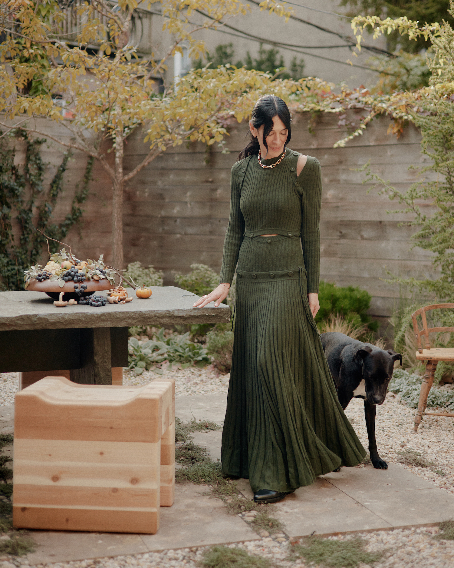 The One Area of Athena’s Brooklyn Home You’ve Never Seen: The Garden!