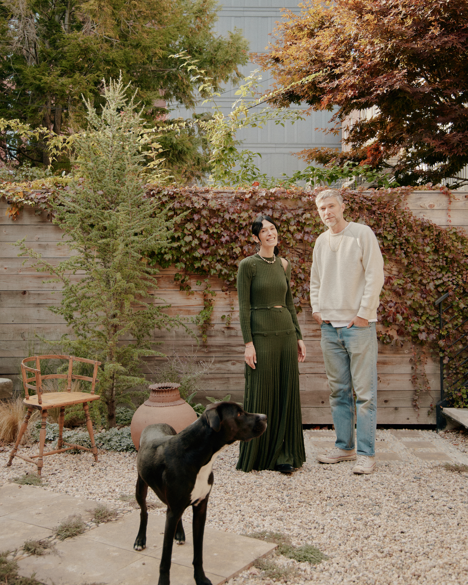 The One Area of Athena’s Brooklyn Home You’ve Never Seen: The Garden!