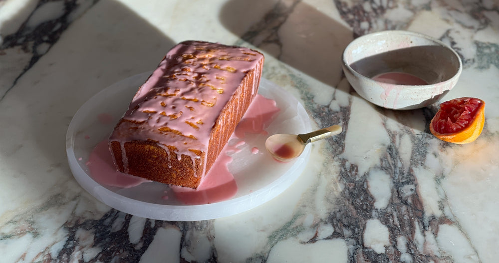 Blood Orange Loaf Cake