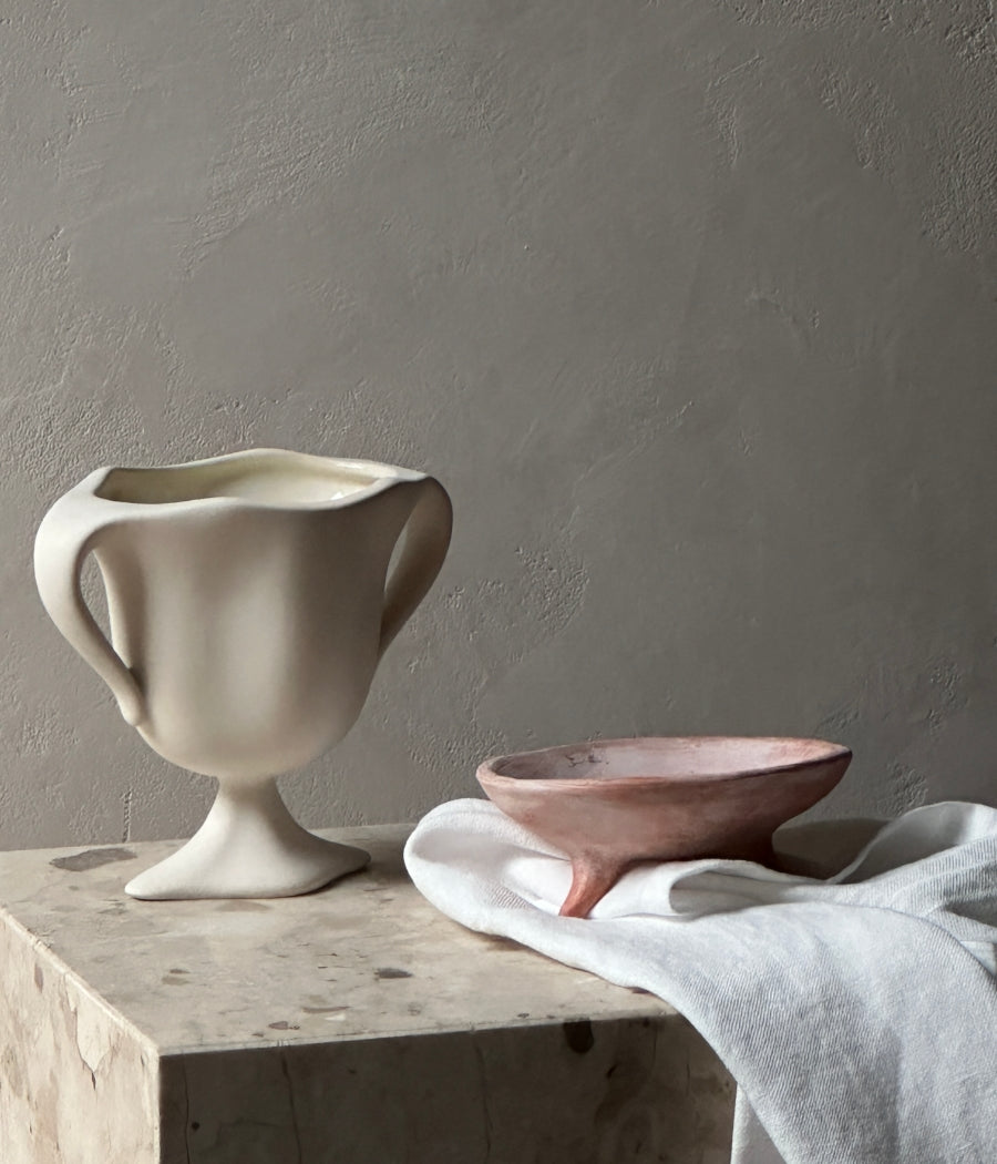 Petit Footed Bowl Terracotta - Beau Rush