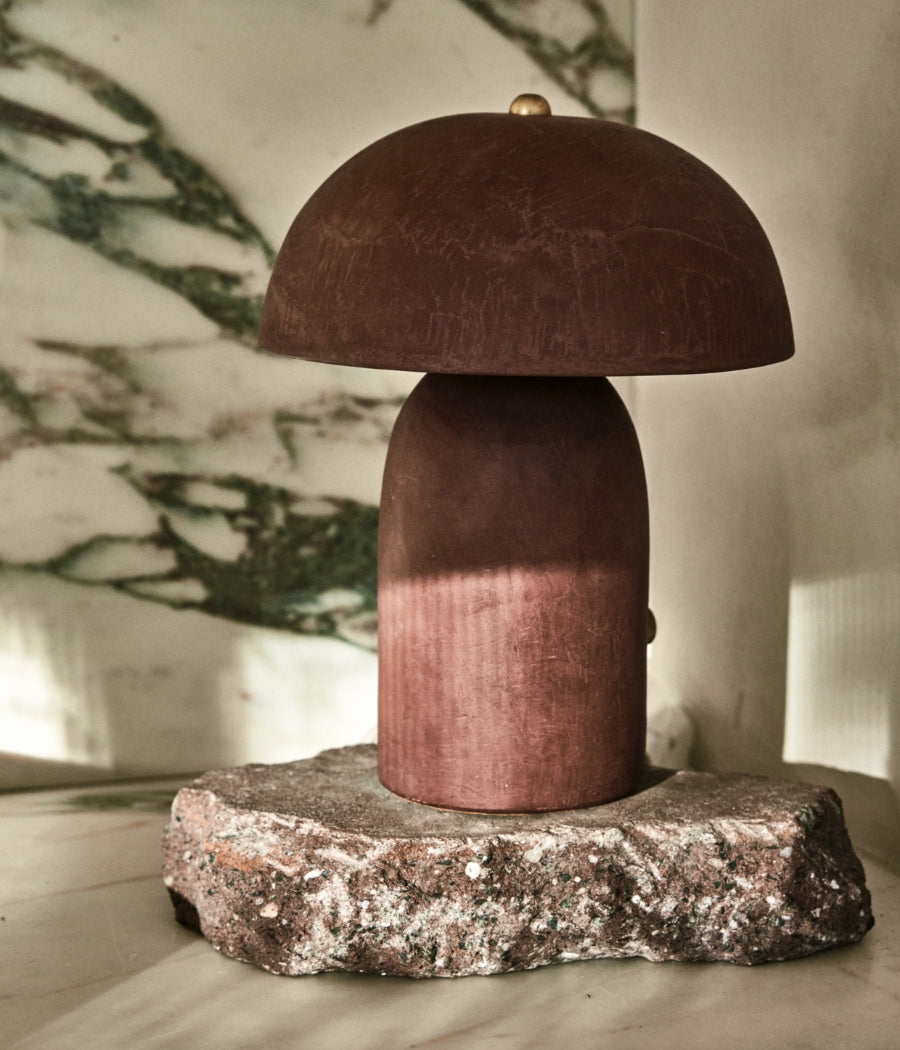 Tera Lamp Lime Plaster - Ceramicah