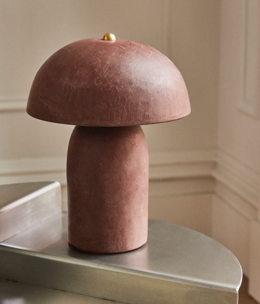 Tera Lamp Lime Plaster - Ceramicah