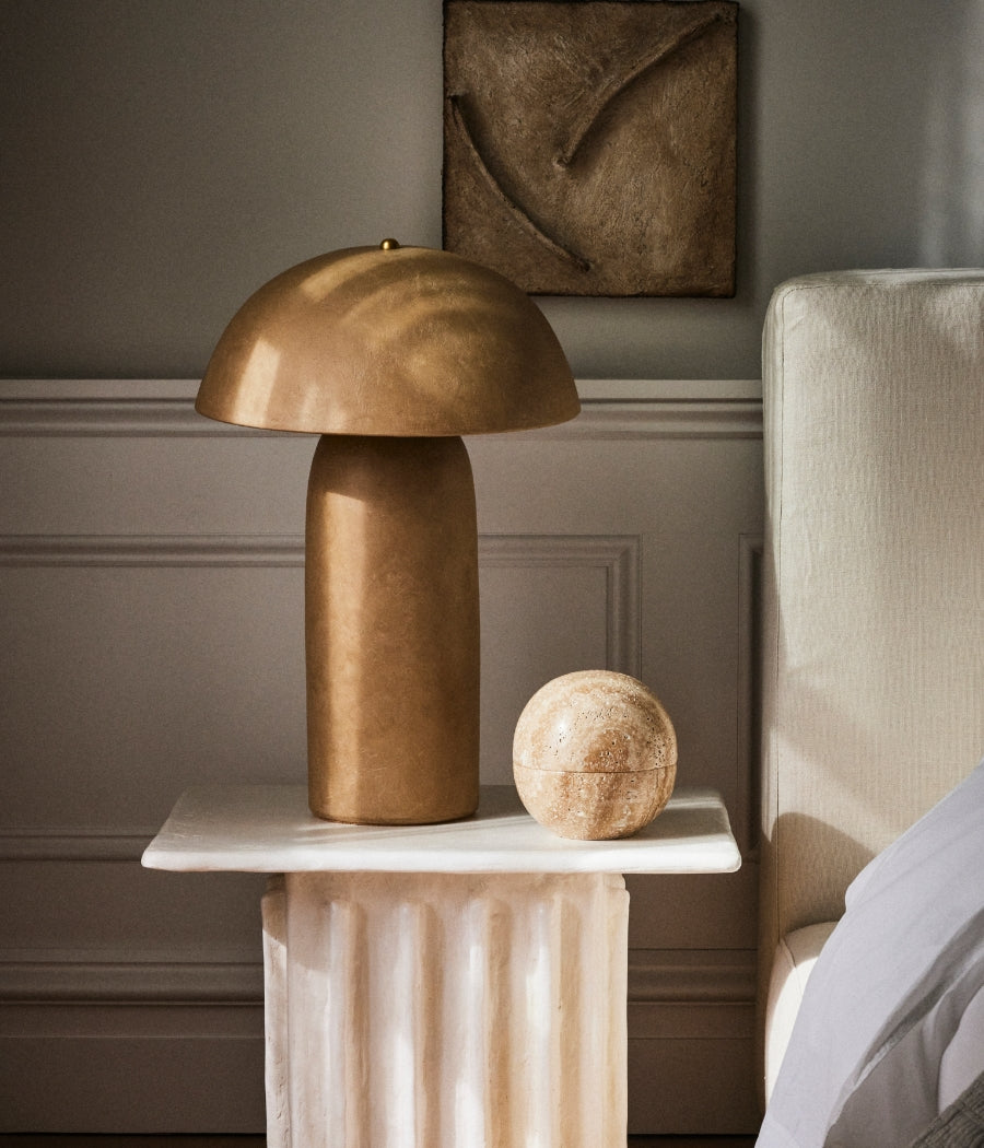 Tera Lamp Lime Plaster - Ceramicah