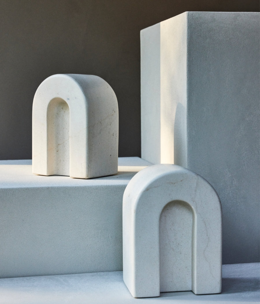 Crescent Bookends - Claude Home