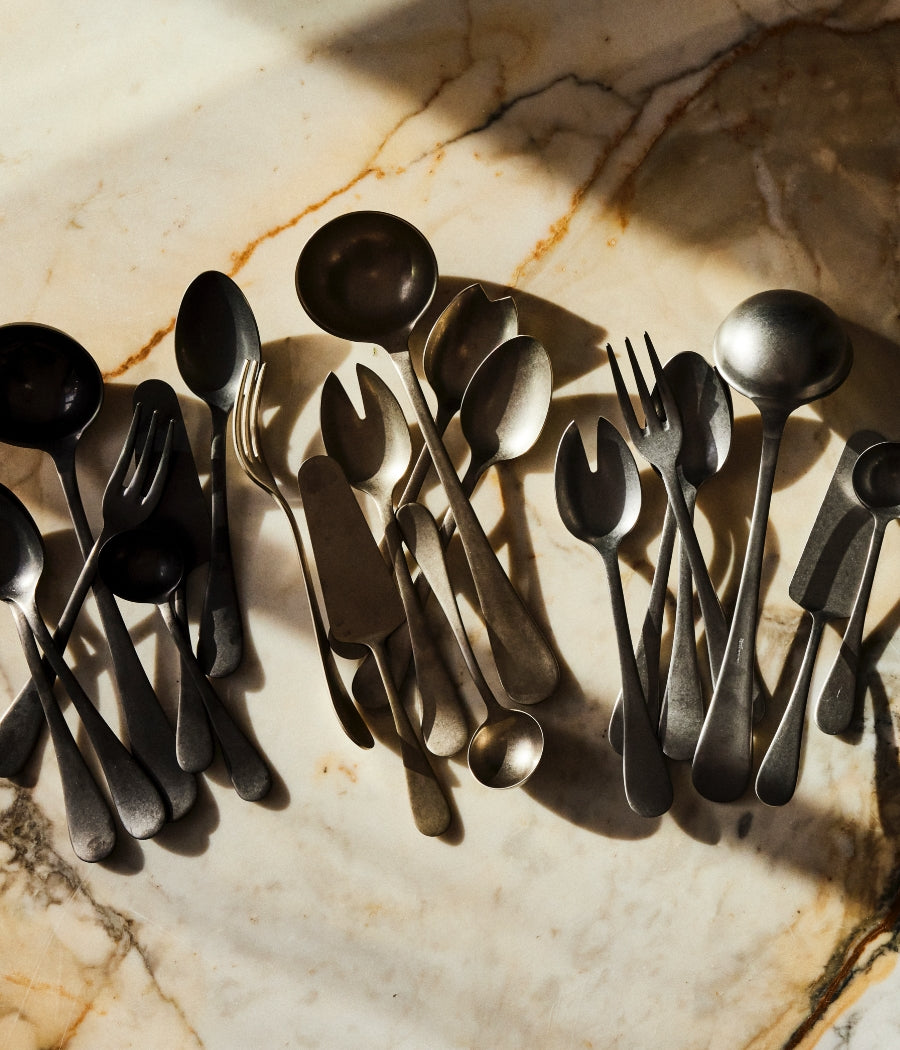 Vintage Set of Seven Serving Pieces - Mepra