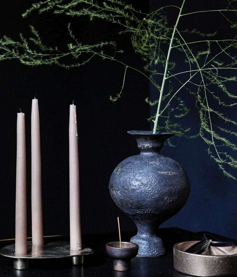 Incense Burner Black Bronze - Studio Henry Wilson