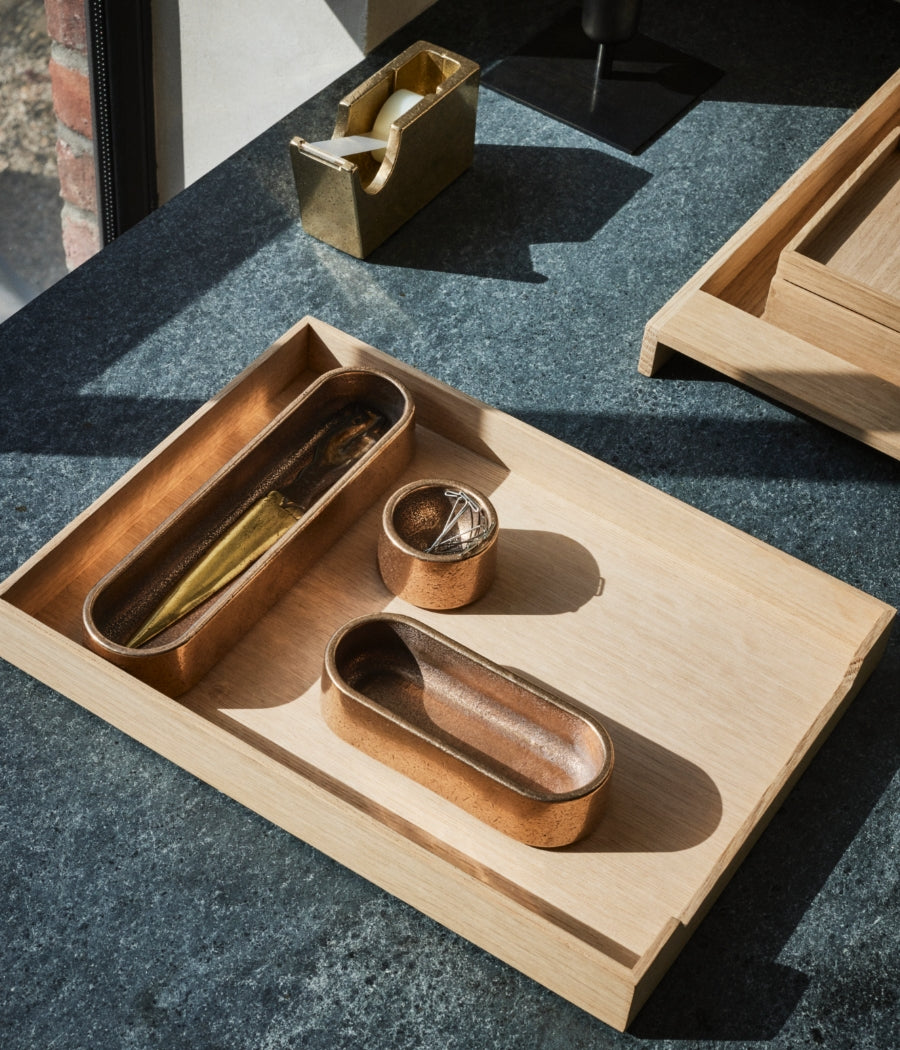 Stack Trays - Brass - Studio Henry Wilson