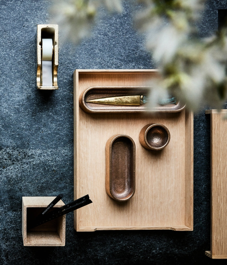 Stack Trays - Brass - Studio Henry Wilson