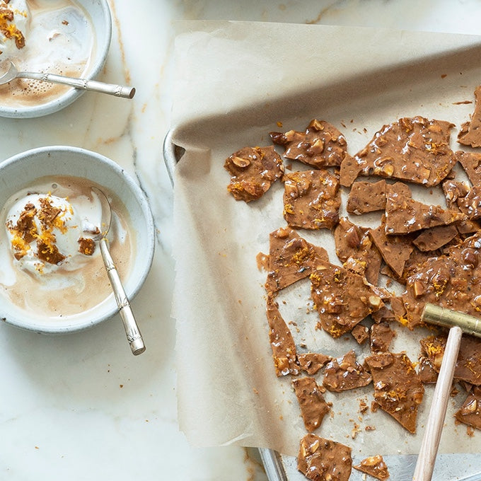 Espresso Almond Brittle