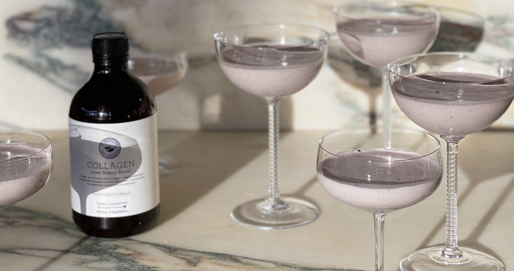 Coconut Panna Cotta with COLLAGEN Inner Beauty Boost
