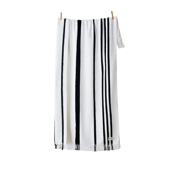 Business and Pleasure Striped Cotton Terry Beach Towels