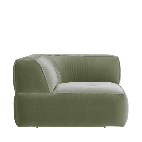 Crate & Barrel x Athena Calderone Angolare Basil Corner Chair