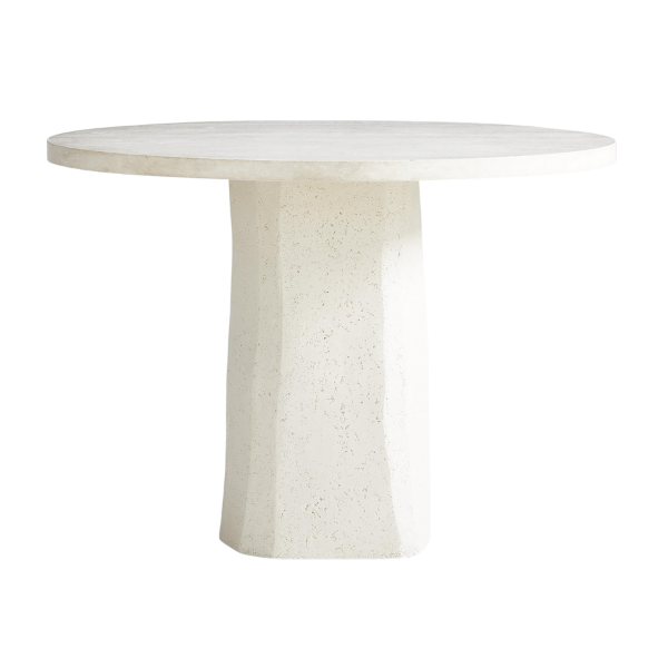 Crate & Barrel x Athena Calderone Contemplation Round Entryway Table
