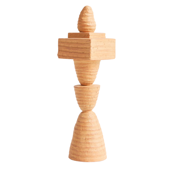 Crate & Barrel x Athena Calderone La Struttura Terracotta Sculpture