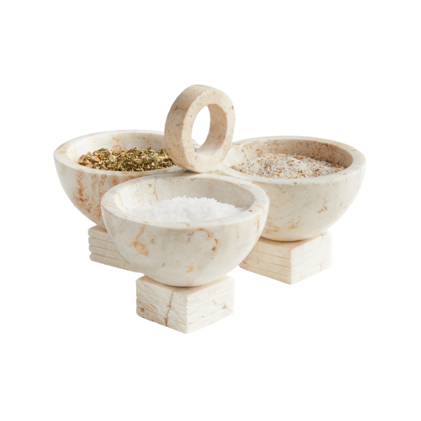 Crate & Barrel x Athena Calderone Saveur 3-Part Bowl