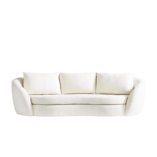 Crate & Barrel x Athena Calderone Sinuous Curved Sofa