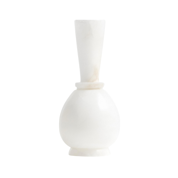 Crate & Barrel x Athena Calderone Vecchio Alto Alabaster Vase 19