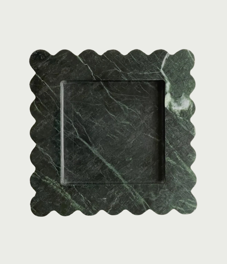 Box Tray in Emerald - Anastasio Home