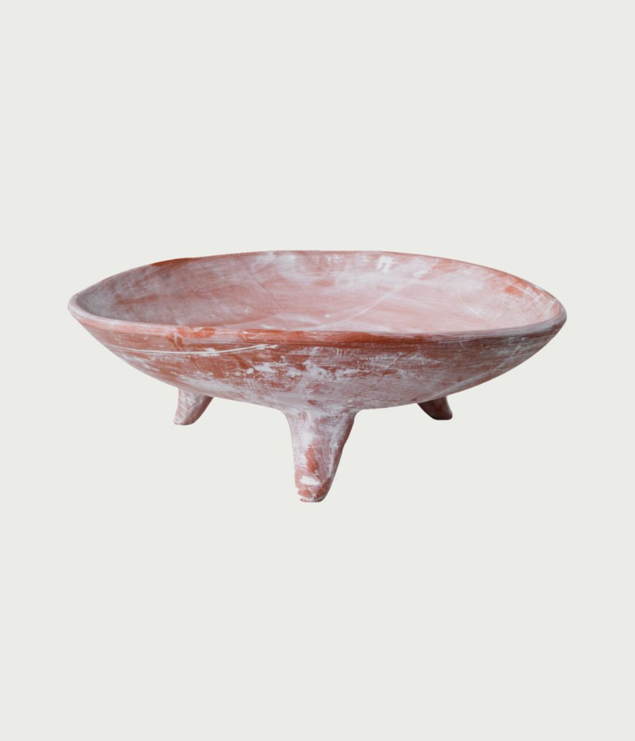 Large Footed Bowl Terracotta - Beau Rush