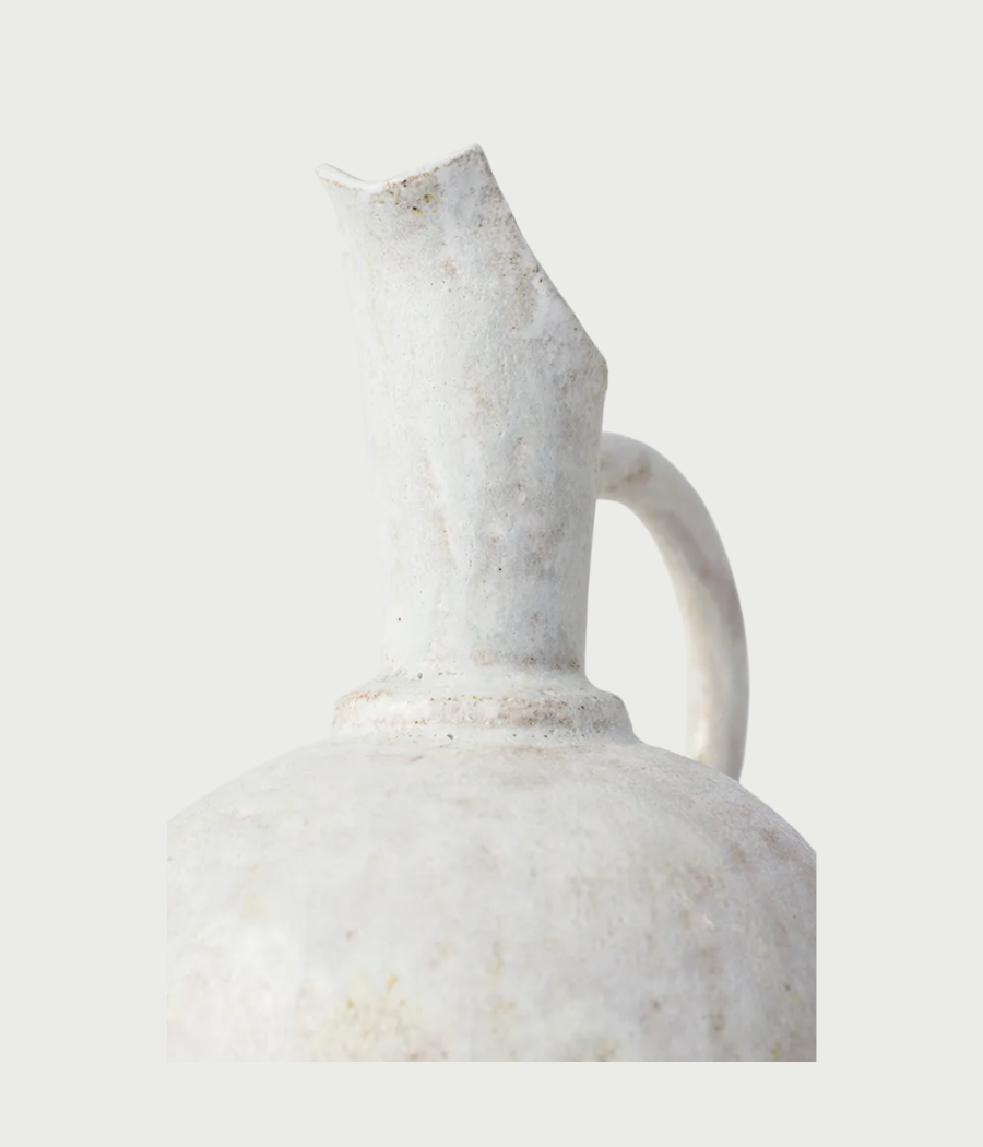 Oinochoe Perla Vase White - Canoa Lab