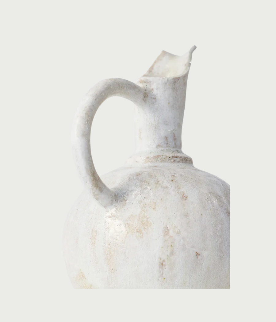 Oinochoe Perla Vase White - Canoa Lab