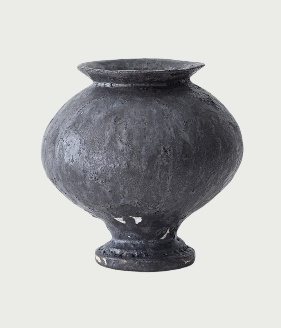 Stamnos Vase Black - Canoa Lab