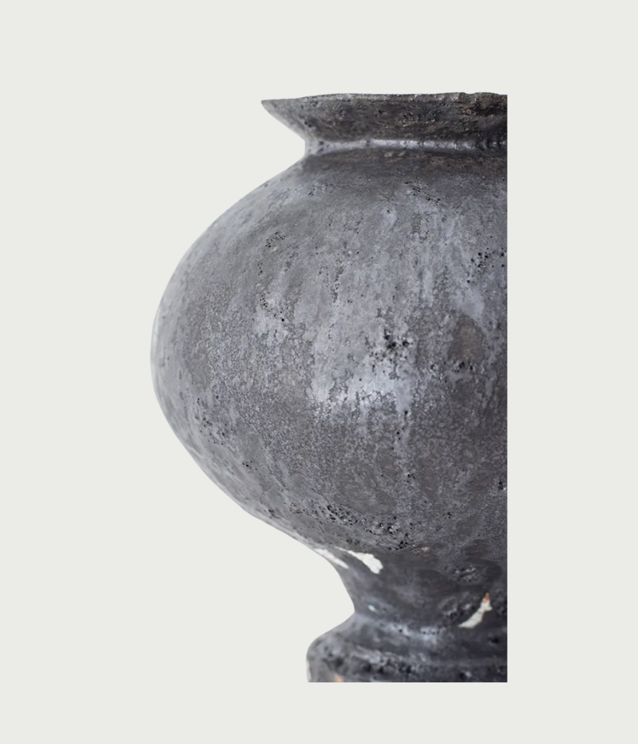Stamnos Vase Black - Canoa Lab