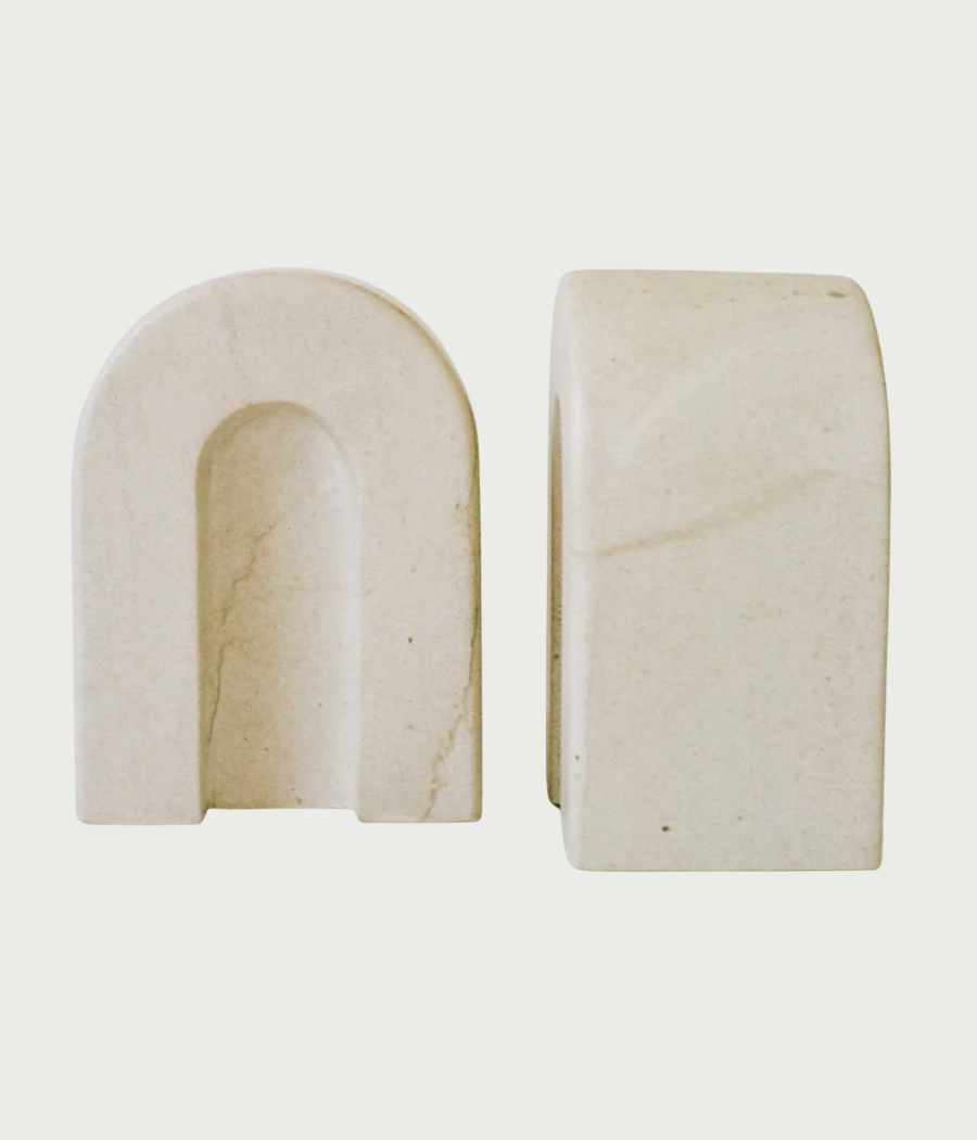 Crescent Bookends - Claude Home