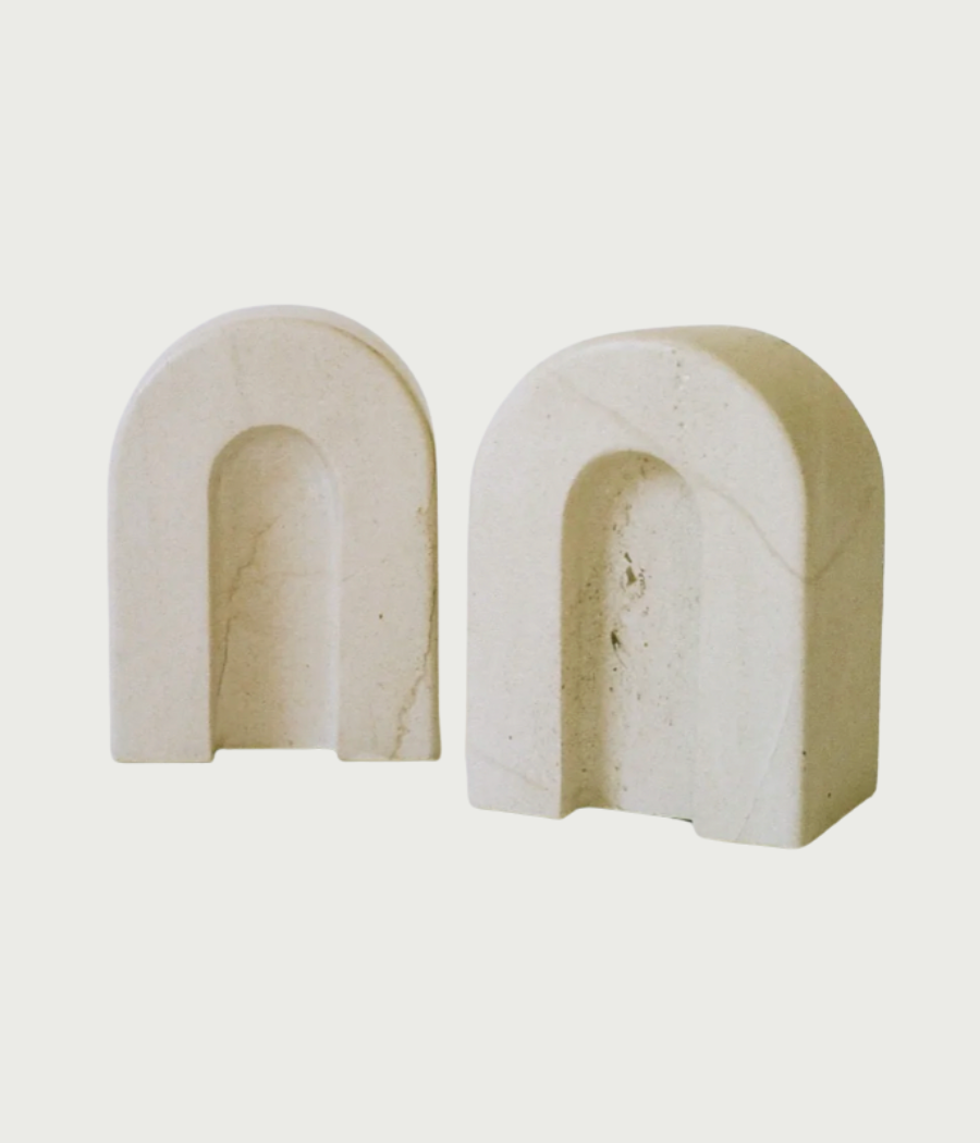 Crescent Bookends - Claude Home