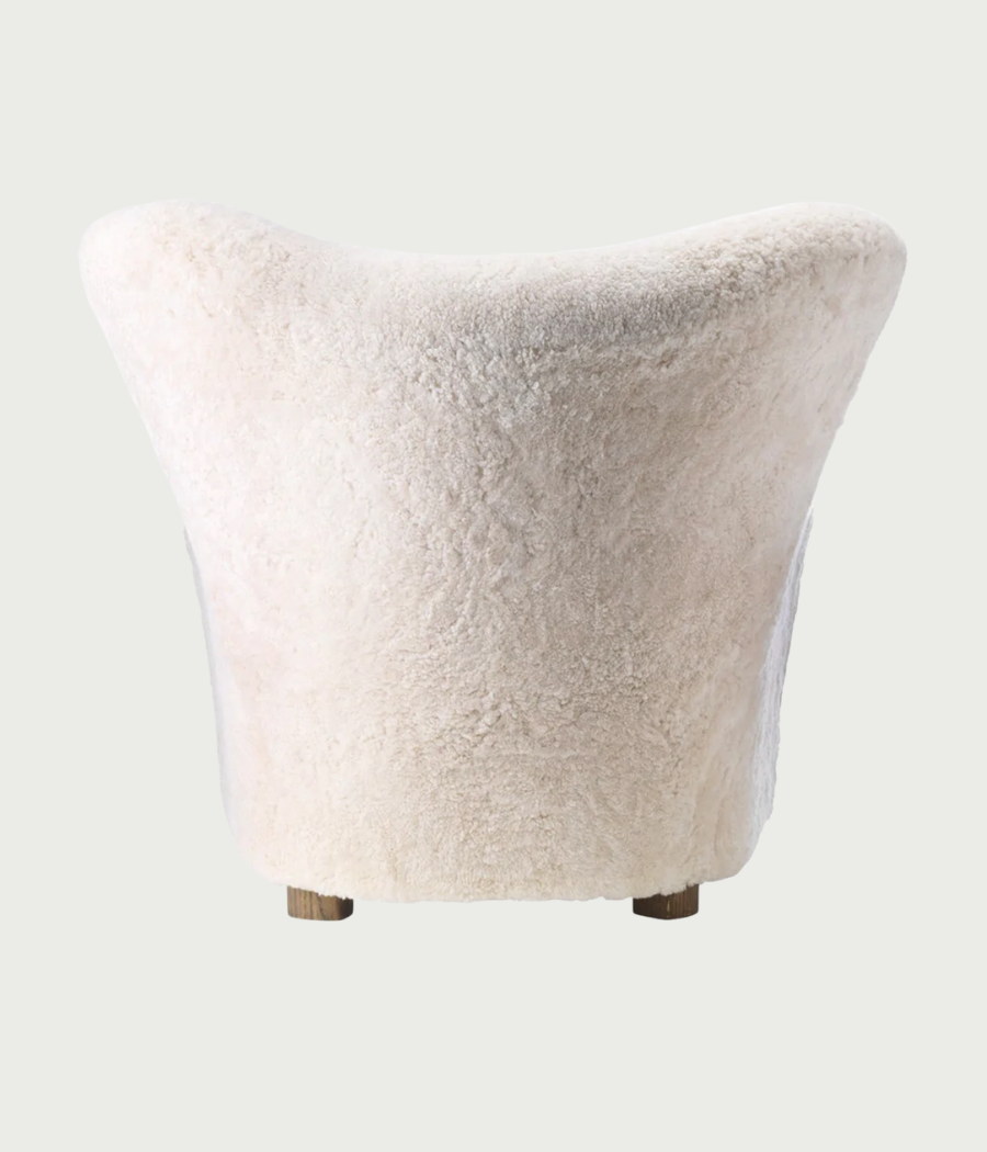 The Tired Man Lounge Chair, Sheepskin - MENU