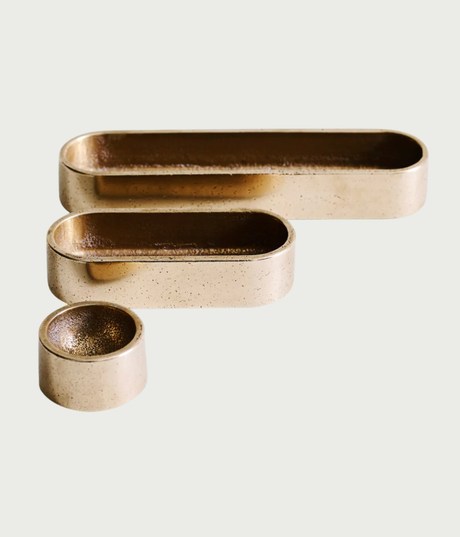 Stack Trays - Brass - Studio Henry Wilson