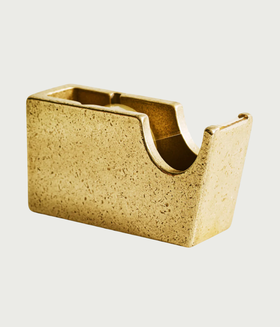 Tape Dispenser Brass - Studio Henry Wilson