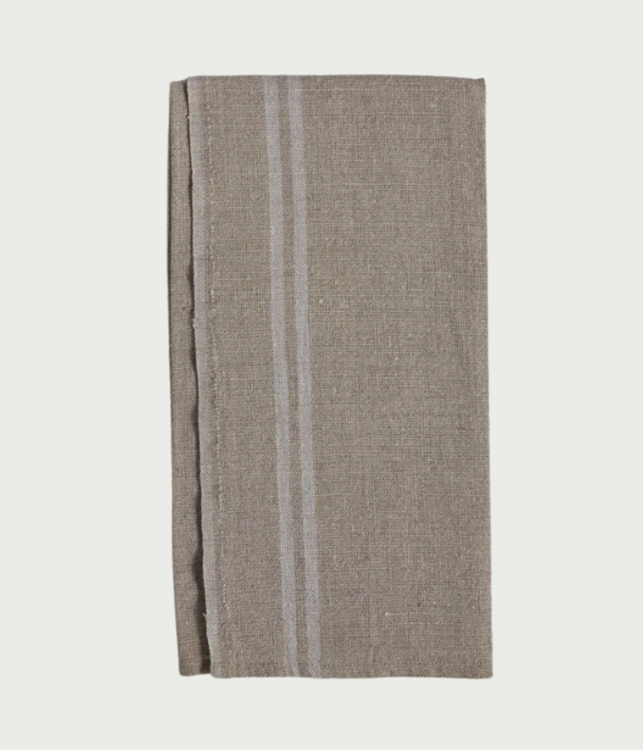 Rustic Linen Kitchen Towel - The Last Light