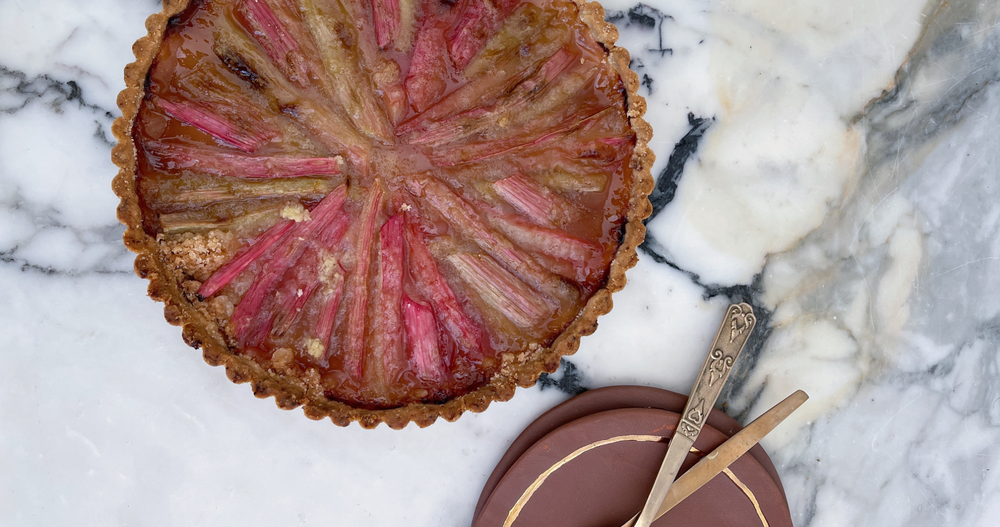 EyeSwoon Unplugged: Rhubarb Tart