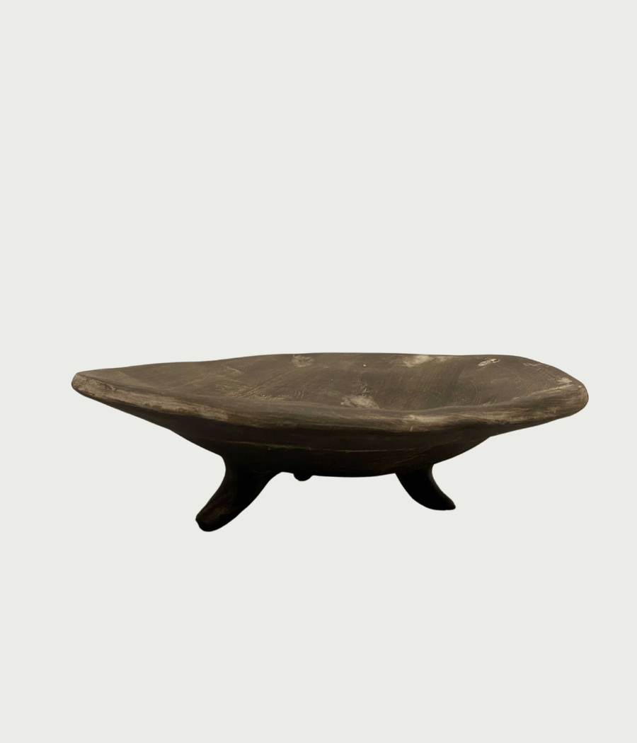 Medium Footed Bowl Black - Beau Rush