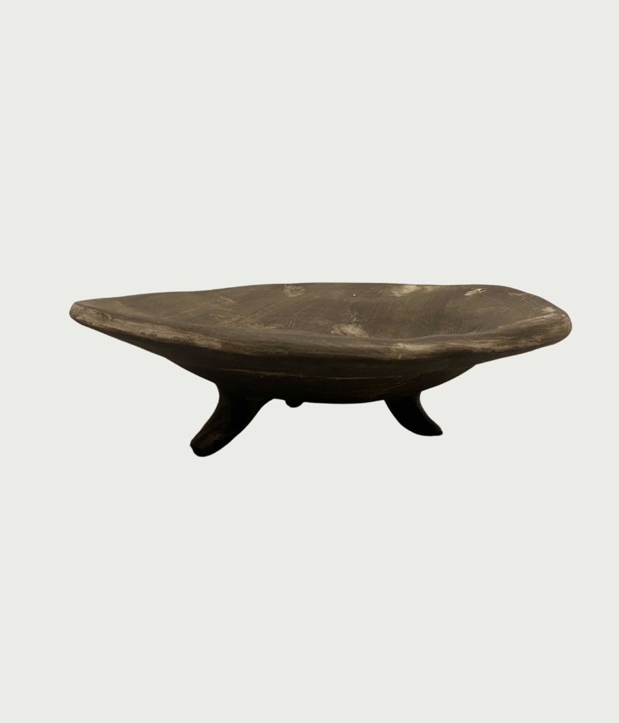 Medium Footed Bowl Black - Beau Rush